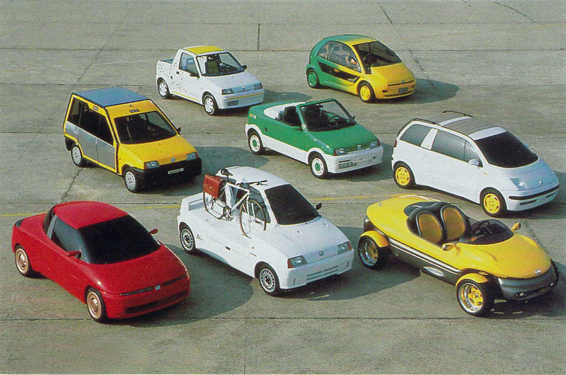 Концепт Fiat 500, 1992 год