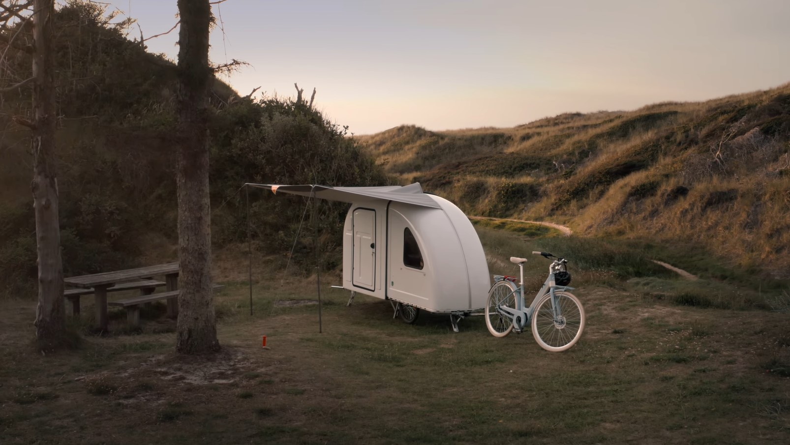 Wide Path Bike Camper