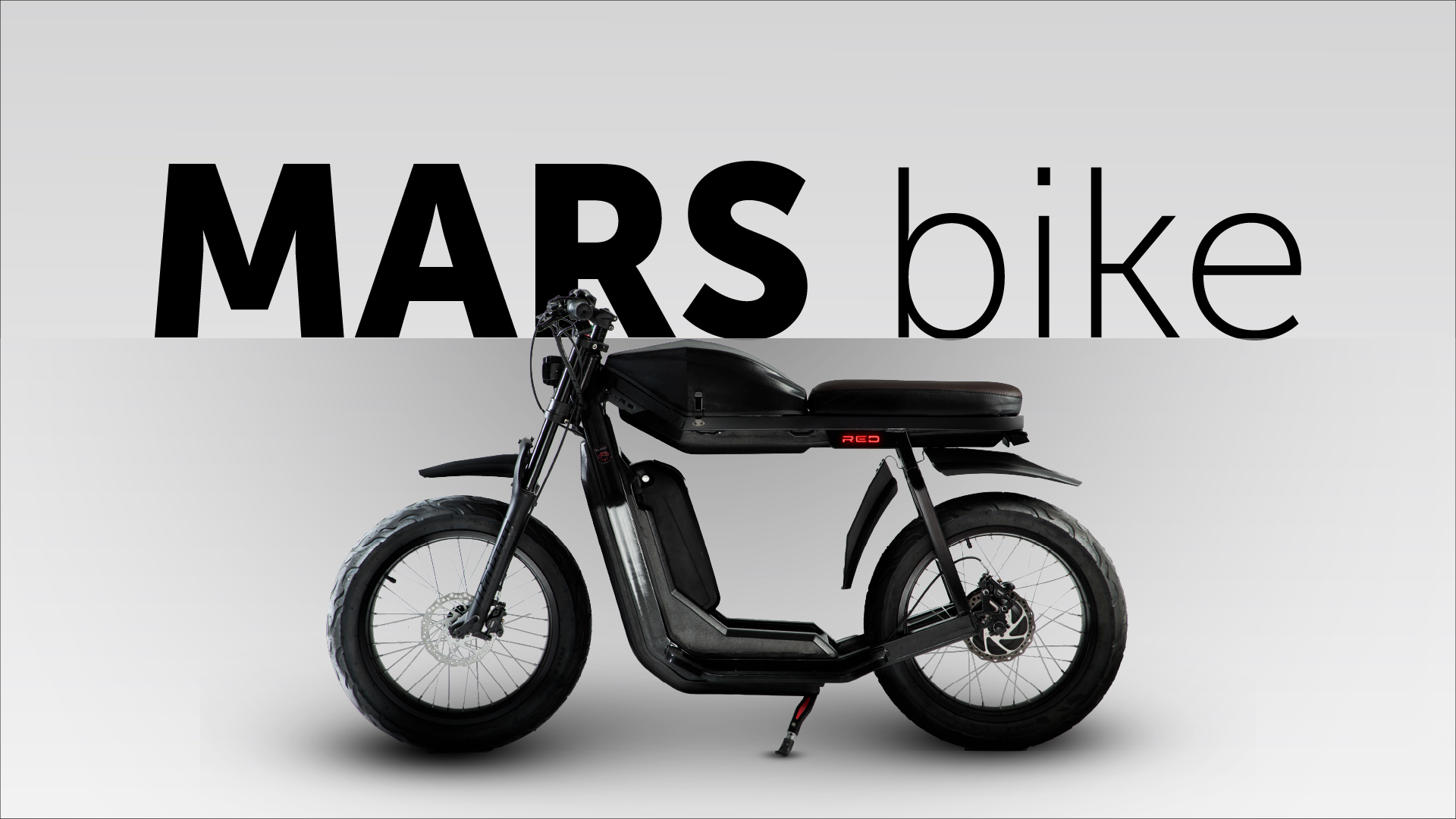 Тротуарный мотоцикл Red Mars bike